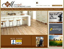 Tablet Screenshot of mainstyleflooring.com